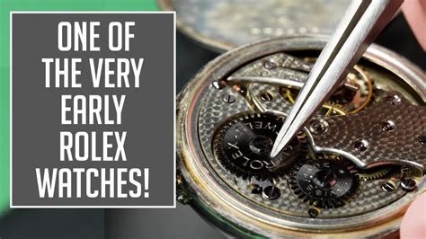 when did rolex began making watches|oldest known Rolex.